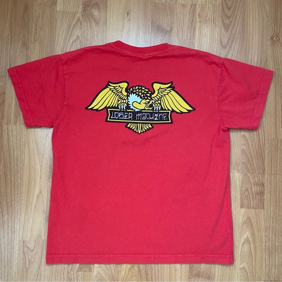 Loser Machine Logo Vintage 90s Y2K Skateboarding T-Shirt Men’s Medium